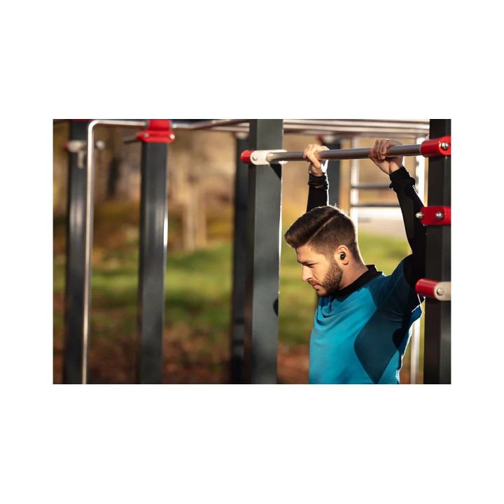 Безжични слушалки Philips Action Fit, IPX5 водоустойчиви, Bluetooth 5.0, 6 часа работа - TAST702BK - 5