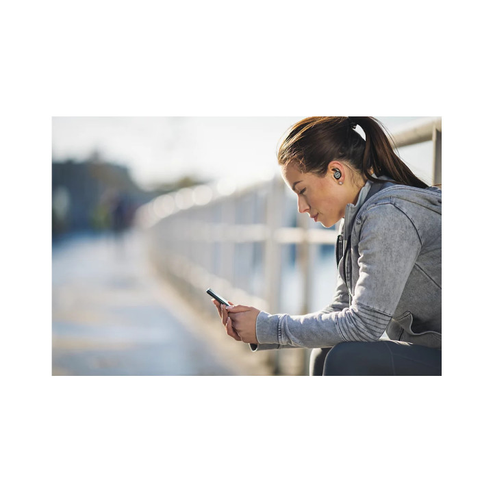 Безжични слушалки Philips Action Fit, IPX5 водоустойчиви, Bluetooth 5.0, 6 часа работа - TAST702BK - 7