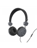 Слушалки с микрофон Hama "Fun4Phone", On-Ear Stereo Headphones, black - Hama-184145