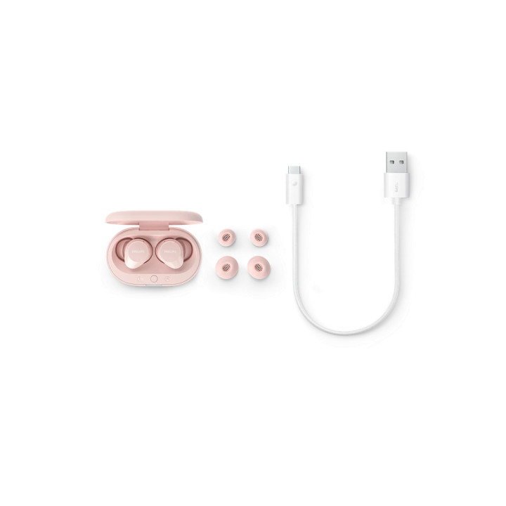 Безжични слушалки Philips 1000 Series, Bluetooth 5.3, In-ear, Pink - TAT1209PK/00 - 5