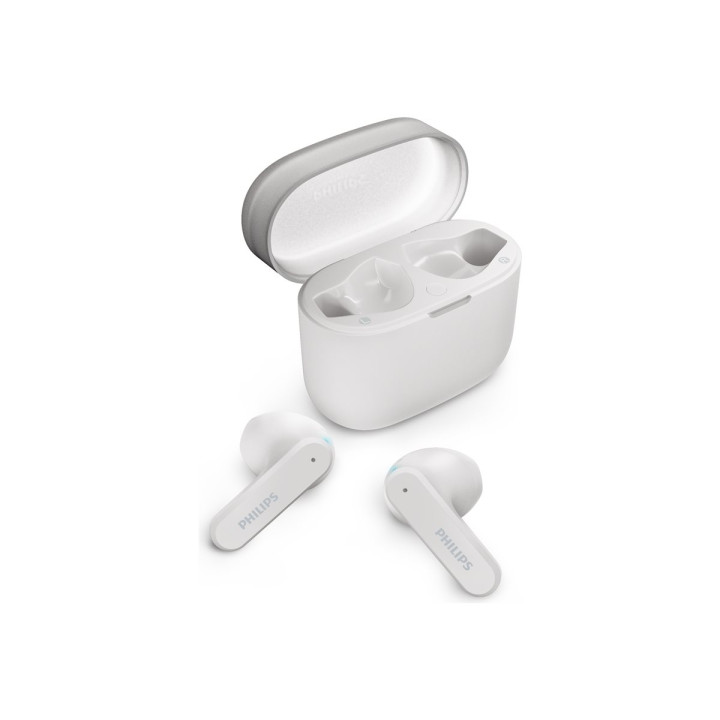 Безжични слушалки Philips 1000 Series, In-Ear True Wireless, Bluetooth 5.3, IPX4, Бели - TAT2139WT/00 - 3