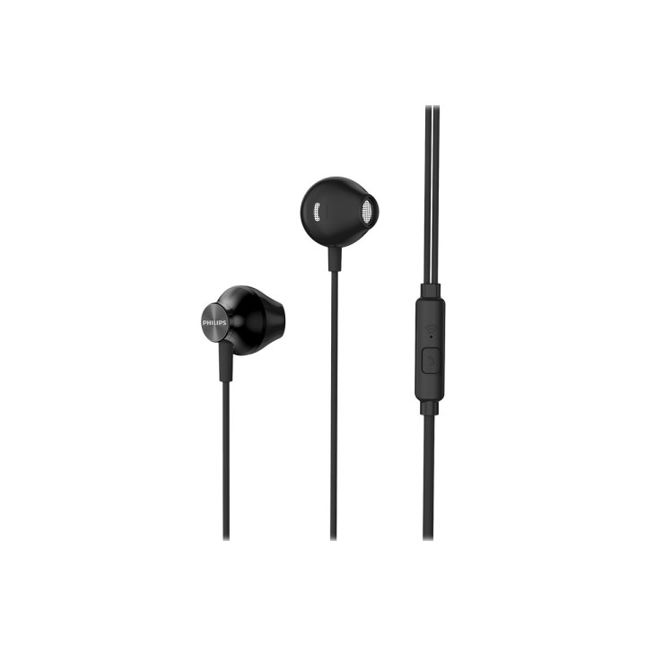 Слушалки Philips TAUE101BK, 14.2mm драйвери, отворена конструкция, черни - TAUE101BK/00 - 1