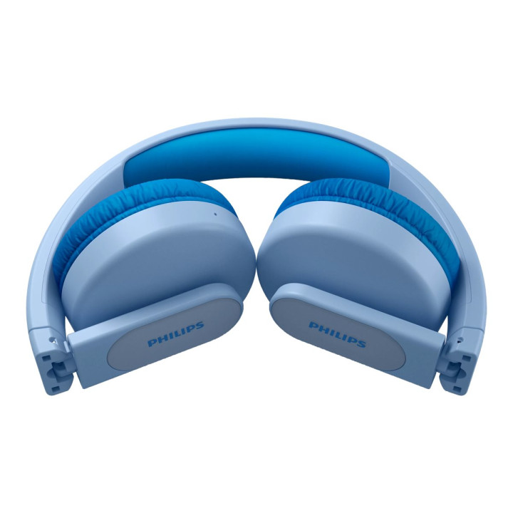 Bluetooth слушалки PHILIPS Kids, 85dB максимална сила, сини - TAK4206BL - 4