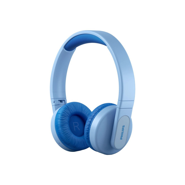 Bluetooth слушалки PHILIPS Kids, 85dB максимална сила, сини - TAK4206BL - 7