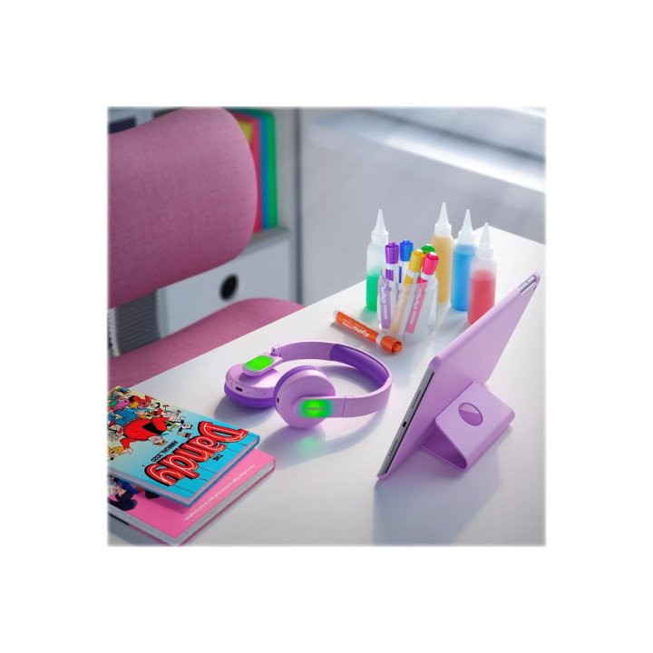 Bluetooth слушалки PHILIPS Kids, розова, максимален звук 85 dB, Bluetooth 5.0, до 28 часа автономия - TAK4206PK - 2