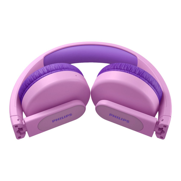 Bluetooth слушалки PHILIPS Kids, розова, максимален звук 85 dB, Bluetooth 5.0, до 28 часа автономия - TAK4206PK - 4