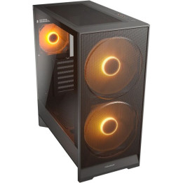 Кутия за компютър Cougar AIRFACE 180, Mid Tower, Black - CGR-5VA4B-RGB