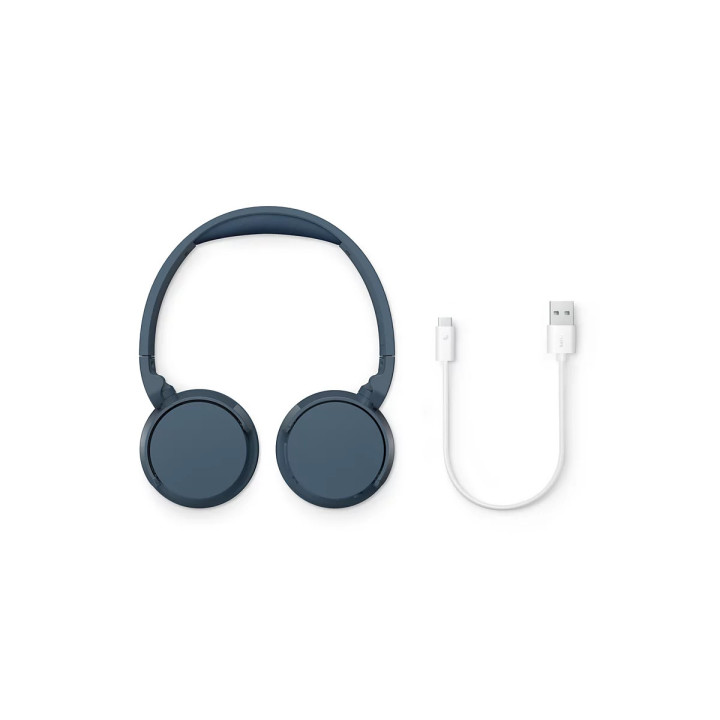 Безжични слушалки PHILIPS TAH4209, над ухото, затворени, Bluetooth 5.3, 32 Ohm, микрофон, синие - TAH4209BL/00 - 7