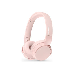 Безжични слушалки PHILIPS TAH4209, 32mm говорители, Bluetooth 5.3, 55 часа автономия, розови - TAH4209PK/00 - 1