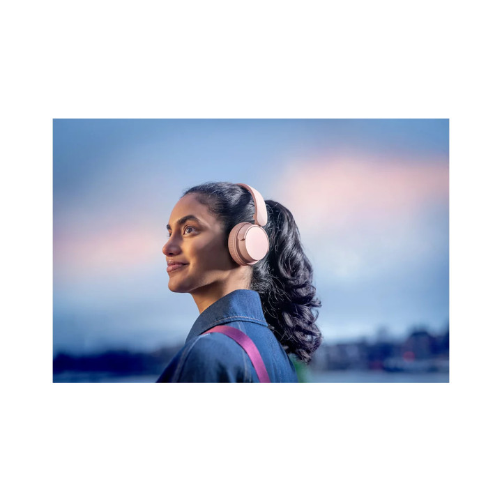 Безжични слушалки PHILIPS TAH4209, 32mm говорители, Bluetooth 5.3, 55 часа автономия, розови - TAH4209PK/00 - 3