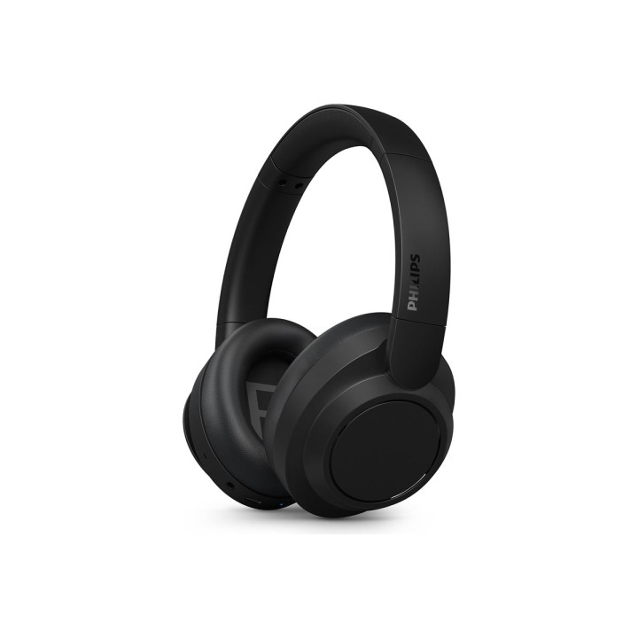 Безжични слушалки PHILIPS TAH6509BK, Over-ear, Bluetooth 5.3, Hybrid ANC, 70h батерия - TAH6509BK/00 - 1