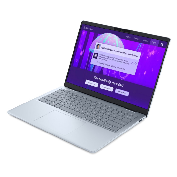 Лаптоп Dell 14 Plus DB14250, 14" 2.5K Anti-Glare, Intel Core Ultra 7 258V, 32GB LPDDR5X, 1TB SSD, Windows 11 Home - DB14250_LNL_