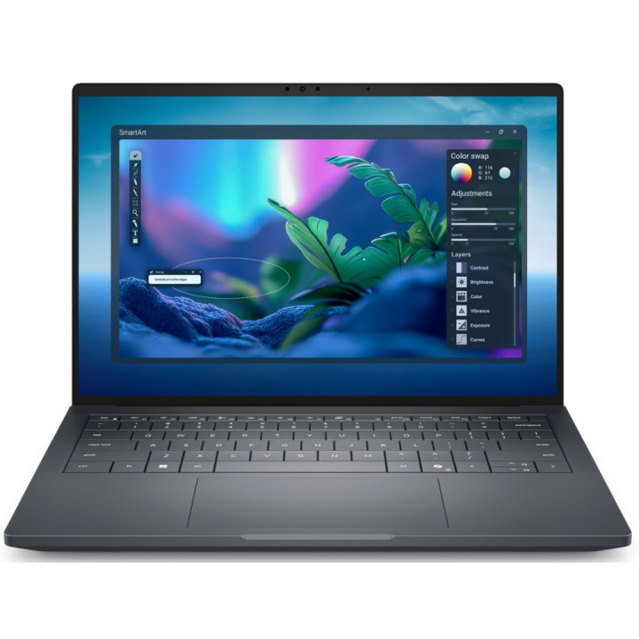 Лаптоп Dell Pro Max 14 Premium MA14250, 14" FHD+ 1920x1200 AG, Intel Core Ultra 7 265H, NVIDIA RTX PRO 1000 8GB, 32GB LPDDR5X 84