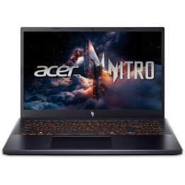 Лаптоп Acer Nitro V 15 ANV15-52-954W, 15.6" Full HD IPS 165Hz, Intel Core i9-13900H, NVIDIA GeForce RTX 5060 8GB, 16GB DDR4, 1TB