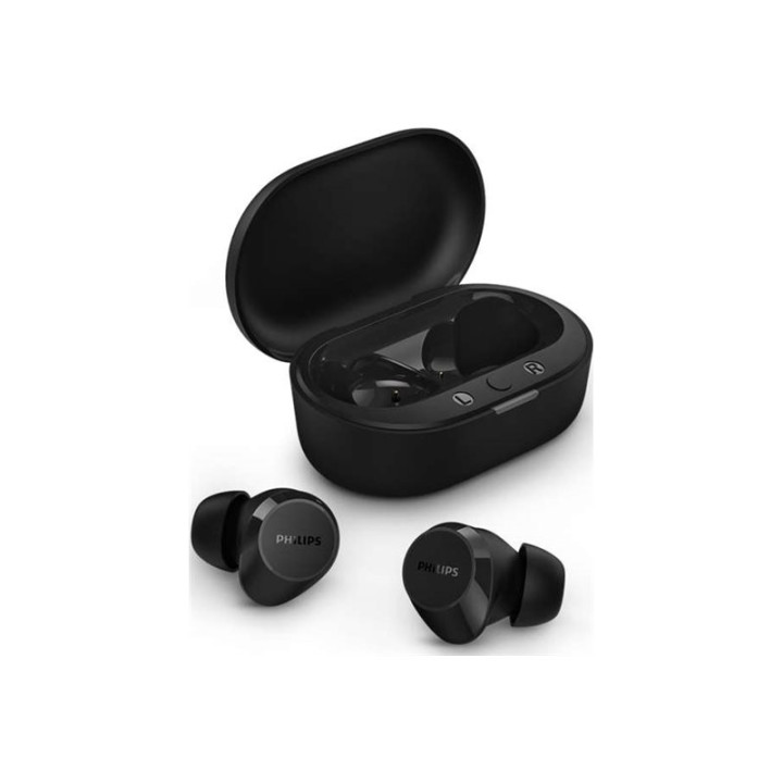 Безжични слушалки PHILIPS 1000 Series, Bluetooth 5.3, IPX4, Черни - TAT1209BK/00 - 1