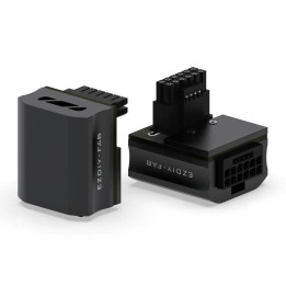 Адаптер за видеокарта EZDIY-FAB 12VHPWR 600W, 16-Pin, PCIe 5.0, 90° - EZDPI189-31 - 1