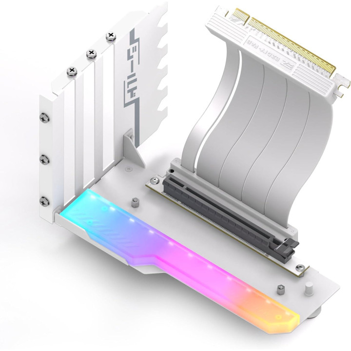 Брекет за вертикален монтаж на GPU EZDIY-FAB, PCIe 4.0 - YIHPI344-3 - 1