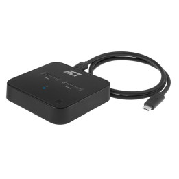 Двойна SSD докинг станция ACT, M.2 NVMe/PCIe за клониране, USB-C 3.2 Gen2 10 Gbps - AC1502 - 1