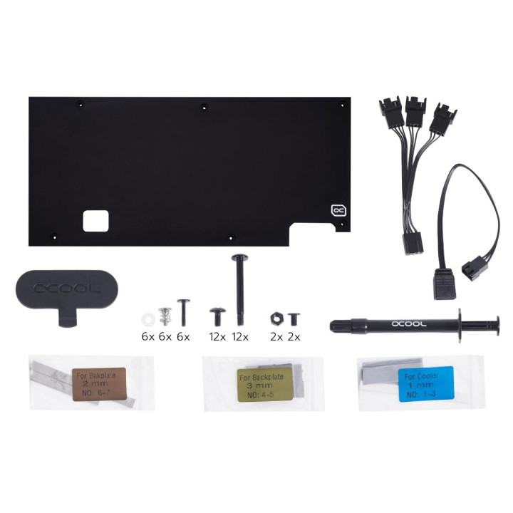 Водно охлаждане за видео карти Alphacool Eiswolf 2 AIO 360mm, AMD Radeon RX 6800/6800 XT - 1021887 - 8