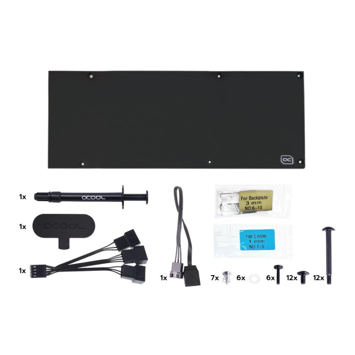 Водно охлаждане за видео карта Alphacool Eiswolf 2 AIO 360mm, AMD Radeon RX 6800/RX 6800 XT/RX 6900 - 1020901 - 9