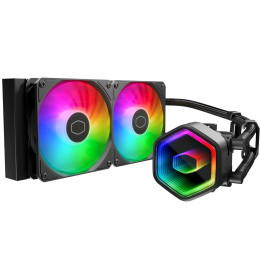 Водно охлаждане за процесор Cooler Master Master Liquid 240 Core II ARGB - MLW-D24M-A18PA-R1 - 1