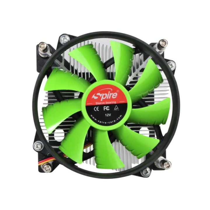 Охладител за процесор Spire SP-BM-A115, сокет 1700, 90x90x25mm, 2200 RPM - SP-FAN-SPBM-A115 - 3