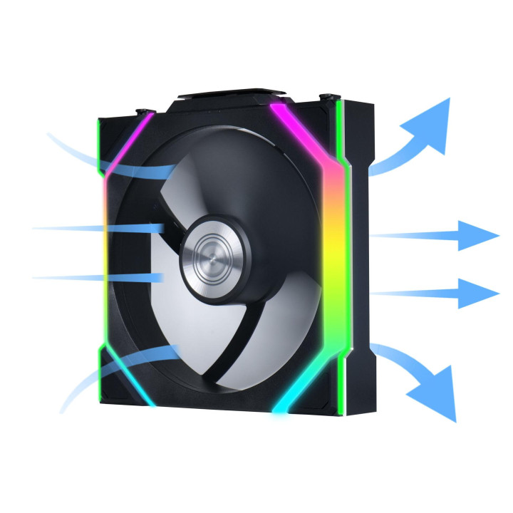 Вентилатор за кутия Lian Li UNI FAN SL Wireless, 120mm PWM 2000 RPM RGB - G99.12SL1W1B.00 - 2