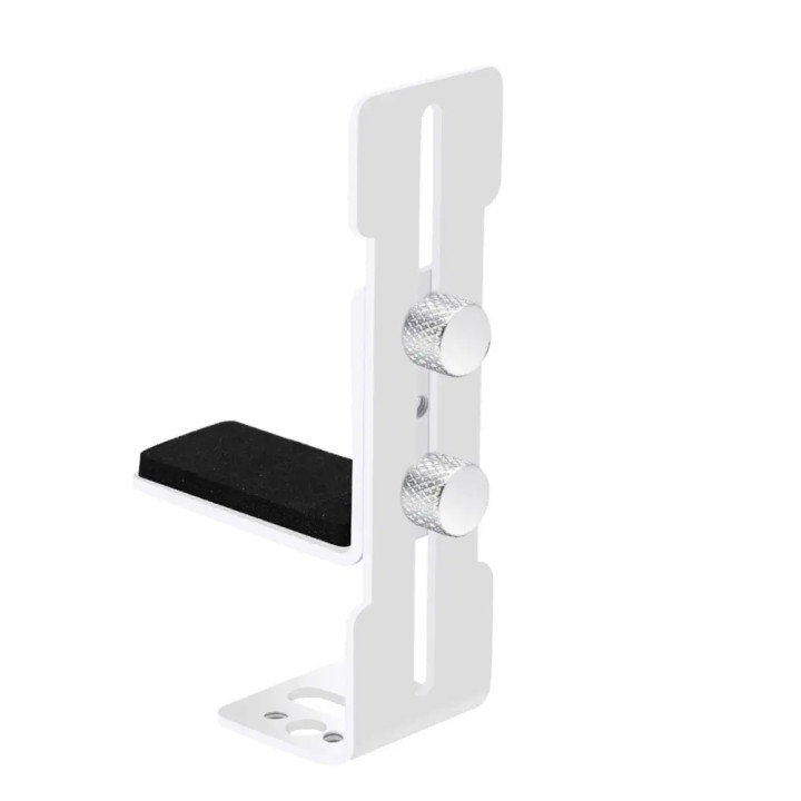 Държач за видео карта Estillo, 12cm Алуминий Бял - EST-GPU-STAND-WHT - 1