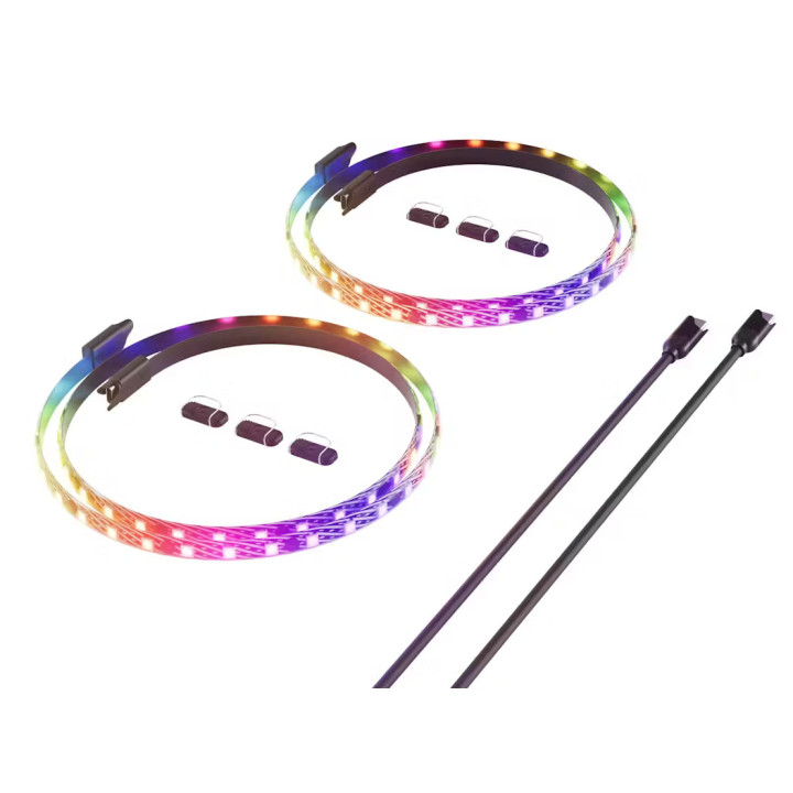 ARGB LED ленти HYTE LS30, 330mm Nexus Link Type-C 20-Pixel qRGB - ACC-HYTE-LS30-B-2 - 1