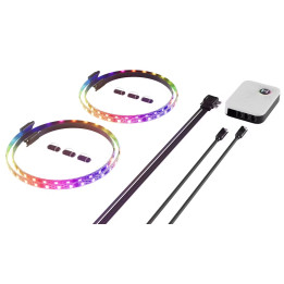ARGB LED лента HYTE LS30, 330mm, Nexus Link Type-C, включен контролер NP50 - ACC-HYTE-LS30-B-2NP - 1