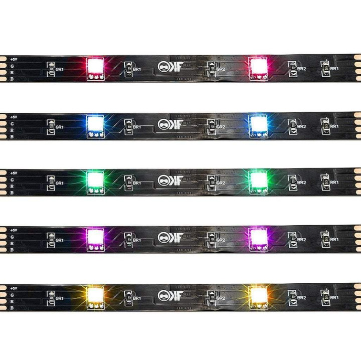 RGB лента KontrolFreek Gaming Lights Kit, 2.74m USB - 4211-LED6 - 2