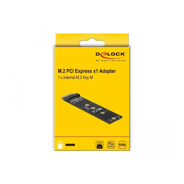 Адаптер DeLock 64105, PCI Express x1 към M.2 Key M - 6