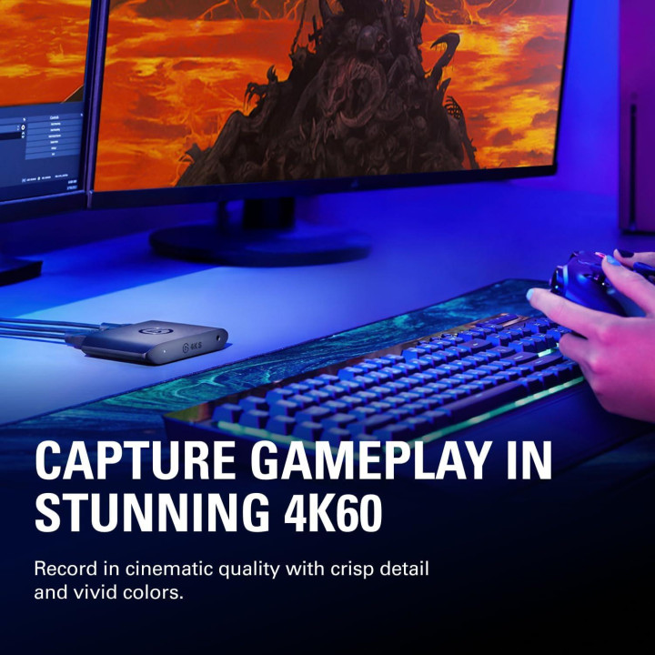 Външен кепчър Elgato 4K S, HDR10, USB-C - 10GBK9901 - 3