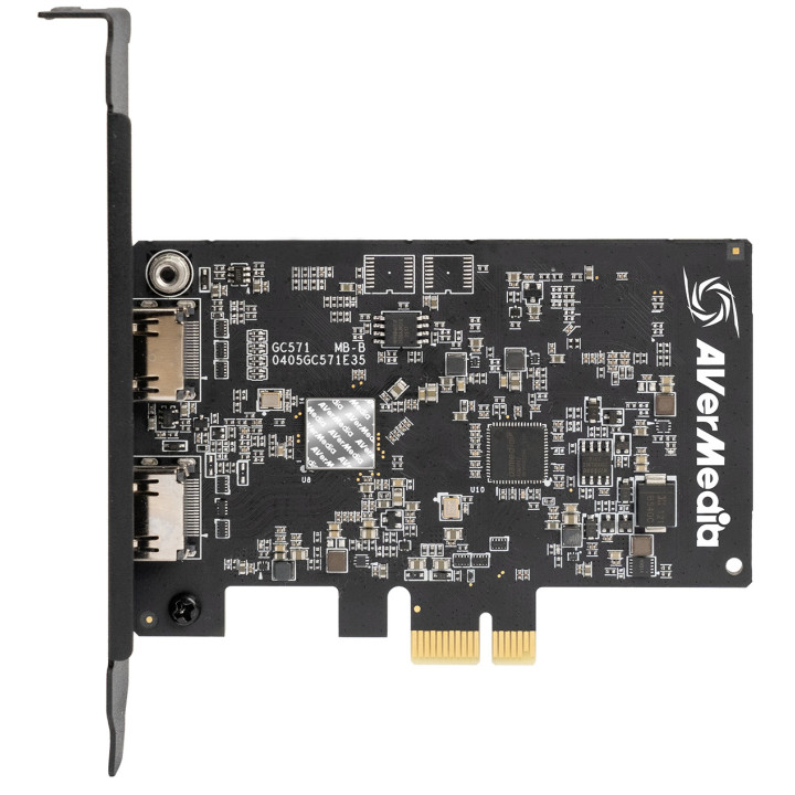 Кепчър карта AVerMedia LIVE Streamer Ultra HD, 2160p30, HDMI/PCIe - 61GC571000BF - 2