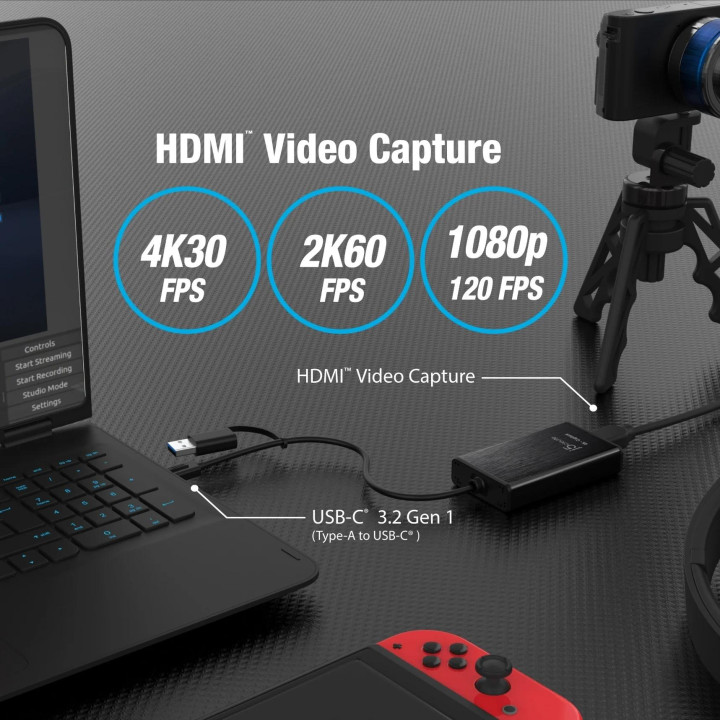 Цифров адаптер j5create JVA11, HDMI към USB-C, 4K - JVA11 - 4