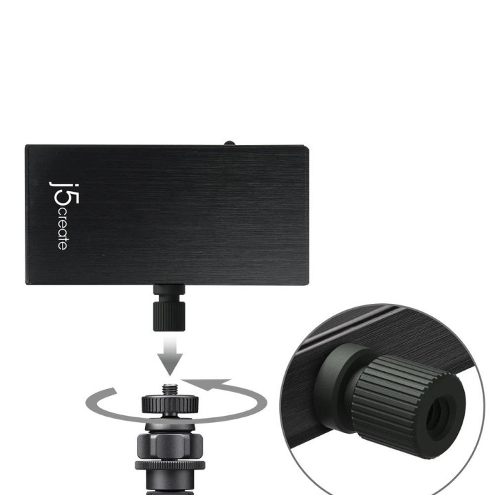 USB-C адаптер j5create JVA02, HDMI, Power Delivery, Черен - JVA02 - 4