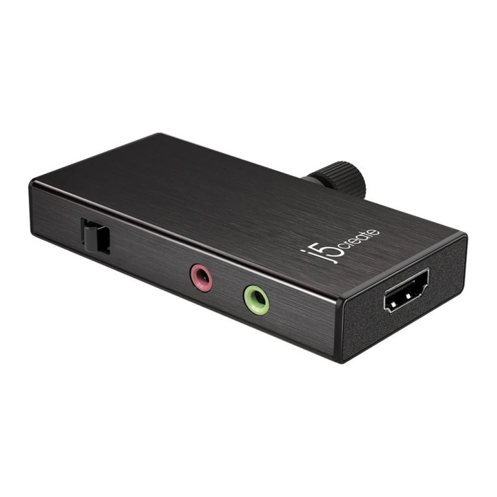 USB-C адаптер j5create JVA02, HDMI, Power Delivery, Черен - JVA02 - 5