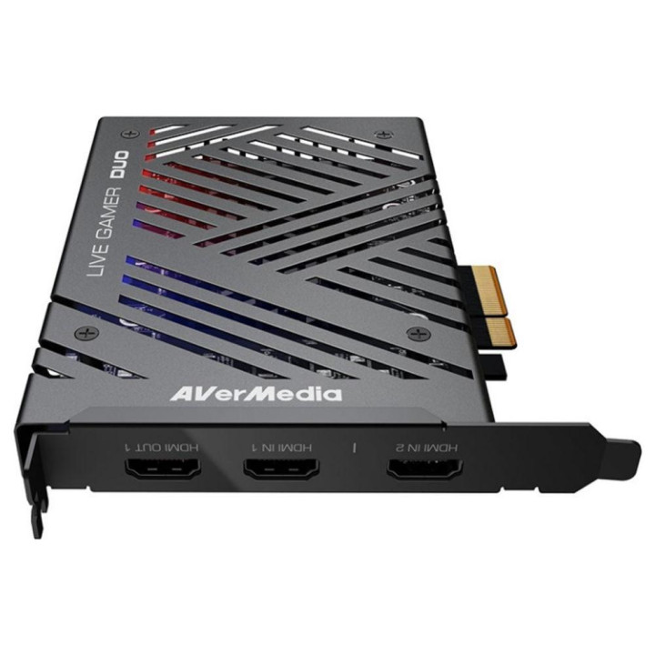 Вътрешен кепчър AVerMedia LIVE Gamer DUO, PCIe - 61GC570D00A5 - 3
