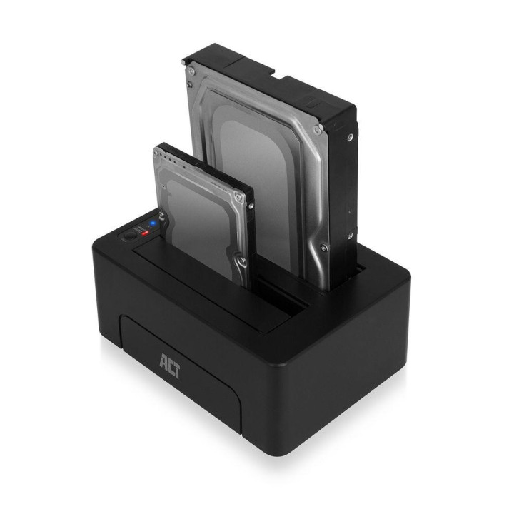 Докинг станция ACT AC1504, USB 3.1 Gen1 за 2.5"/3.5" HDD/SSD - AC1504 - 3