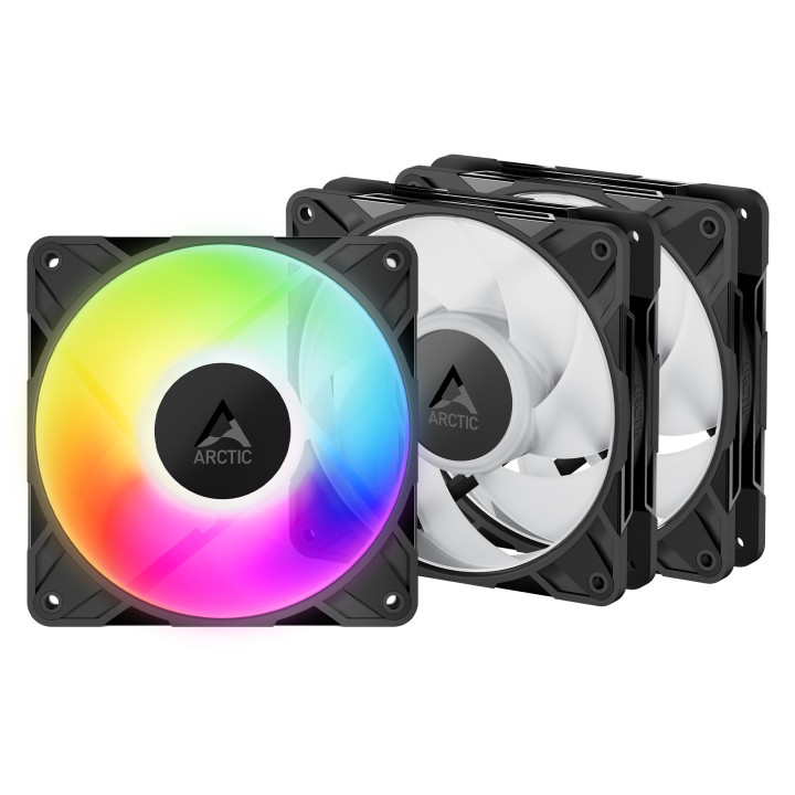 Комплект вентилатори ARCTIC P12 Pro, 120mm PWM 3-Pack A-RGB - ACFAN00347A - 1