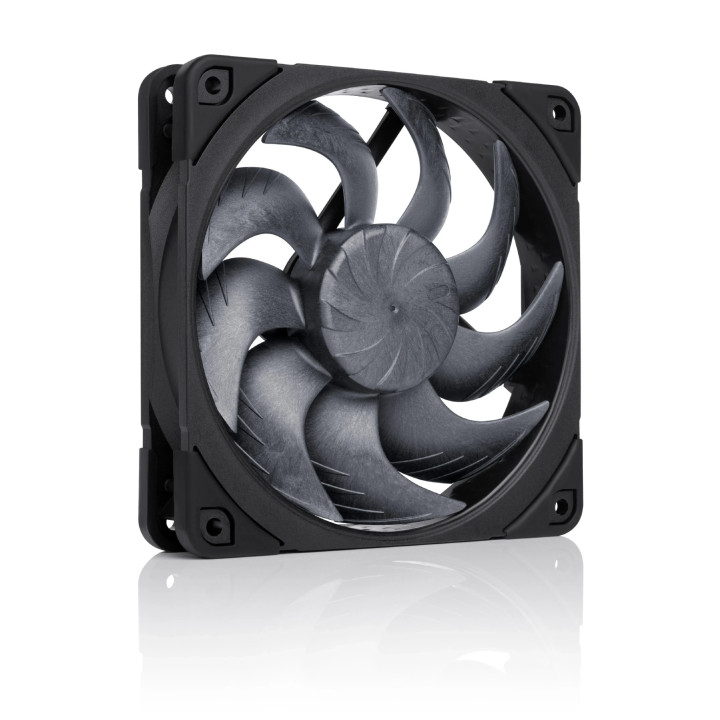 Вентилатор Noctua NF-A12x25 G2 PWM chromax.black, 120mm, 1800 RPM, 22.5 dBA - NF-A12x25-G2-PWM-CH.BK - 4