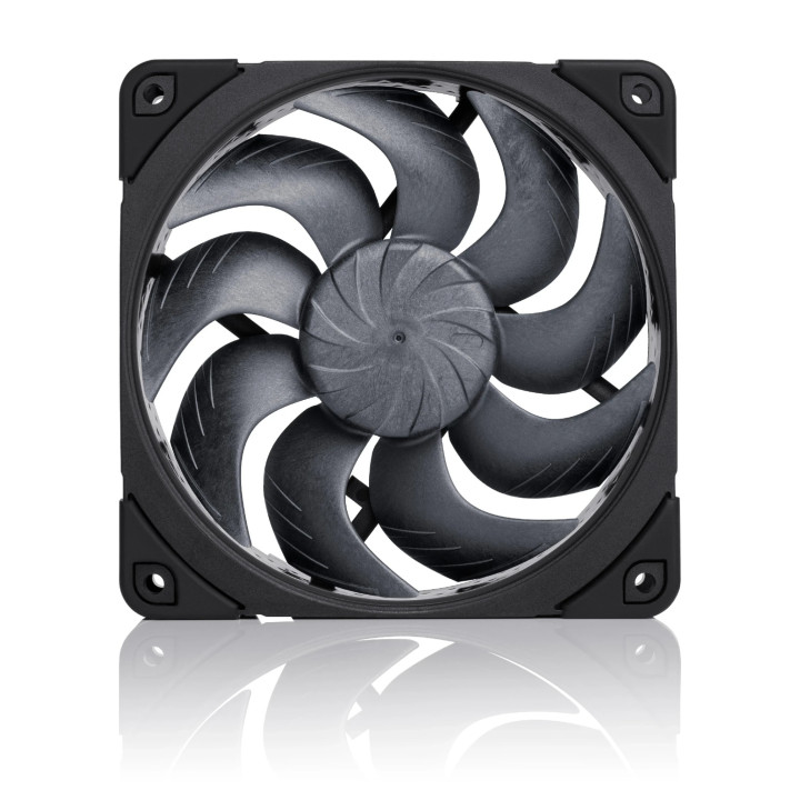 Вентилатор Noctua NF-A12x25 G2 PWM chromax.black, 120mm, 1800 RPM, 22.5 dBA - NF-A12x25-G2-PWM-CH.BK - 6