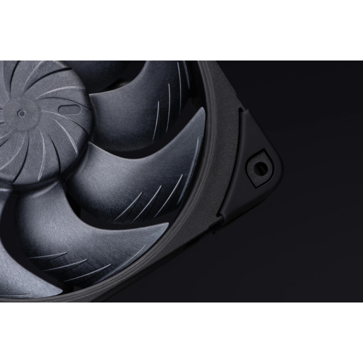 Вентилатор Noctua NF-A12x25 G2 PWM chromax.black, 120mm, 1800 RPM, 22.5 dBA - NF-A12x25-G2-PWM-CH.BK - 9
