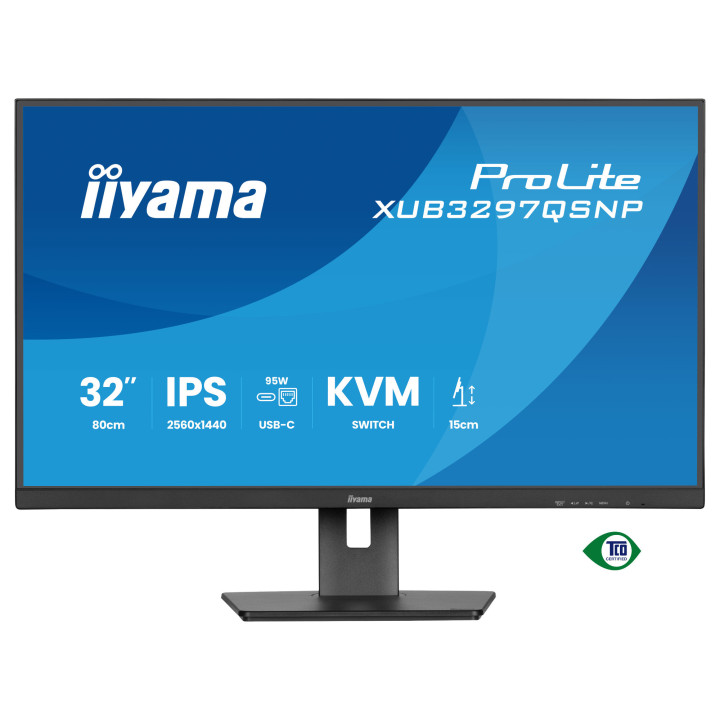 Монитор IIYAMA XUB3297QSNP-B1, 32" 2560x1440 IPS - 1