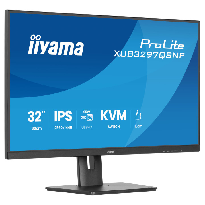 Монитор IIYAMA XUB3297QSNP-B1, 32" 2560x1440 IPS - 3