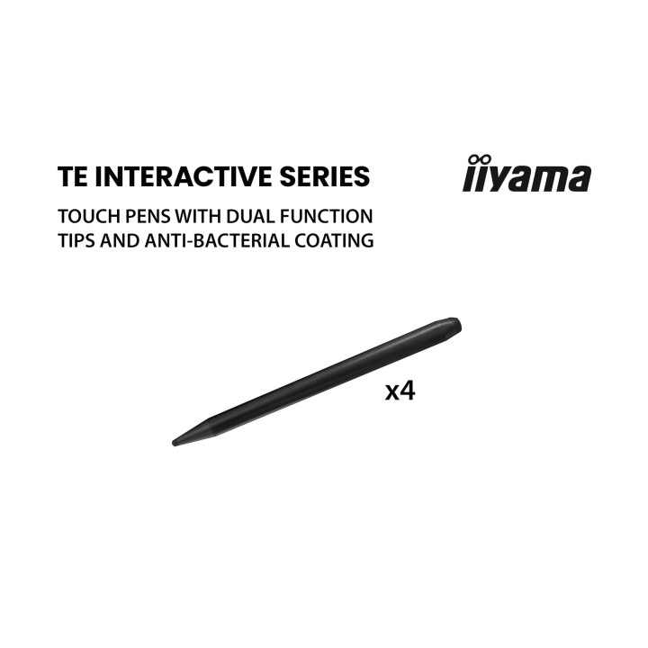 Интерактивен дисплей IIYAMA TE7512MIS-B4AG, 75" 4K VA Touch, Octa-Core A72/A53, 8GB RAM, 128GB Storage, Android 14 - TE7512MIS-B