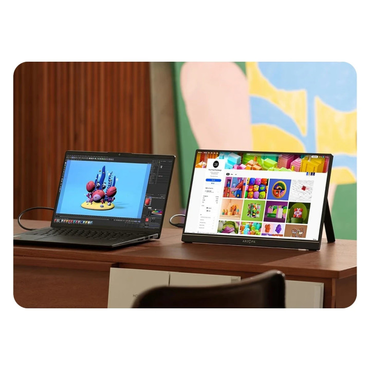 Монитор Arzopa Z1FC, 16.1" Full HD 144Hz IPS - ARZOPA-Z1FC-SB - 3