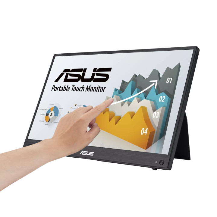 Монитор ASUS ZenScreen MB16AMTR, 15.6" Full HD IPS тъч - 90LM04S0-B02170 - 8