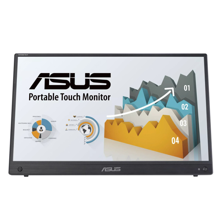 Монитор ASUS ZenScreen MB16AMTR, 15.6" Full HD IPS тъч - 90LM04S0-B02170 - 9