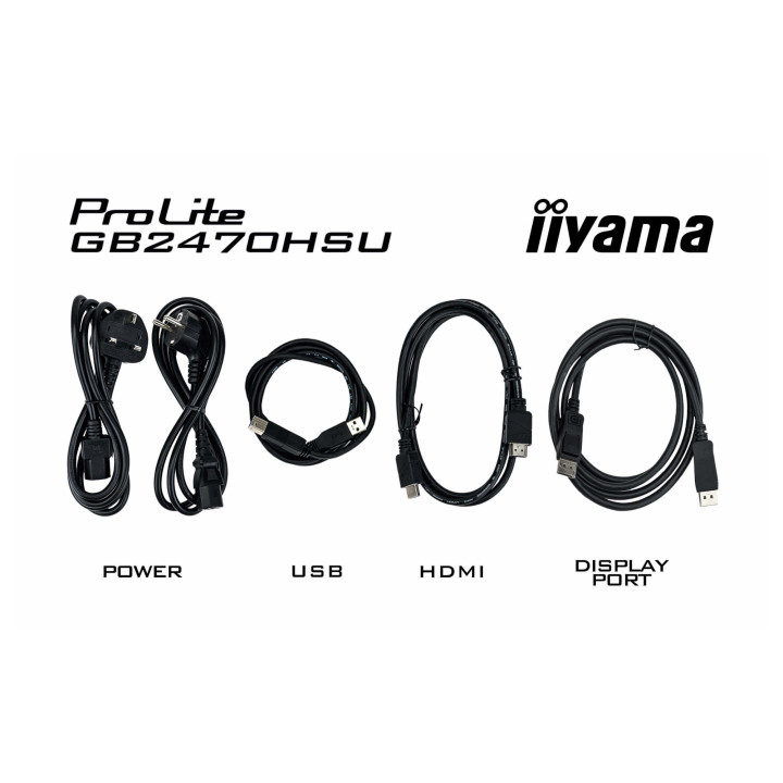 Монитор IIYAMA GB2470HSU-B6, 23.8" Full HD IPS, 180Hz - 13